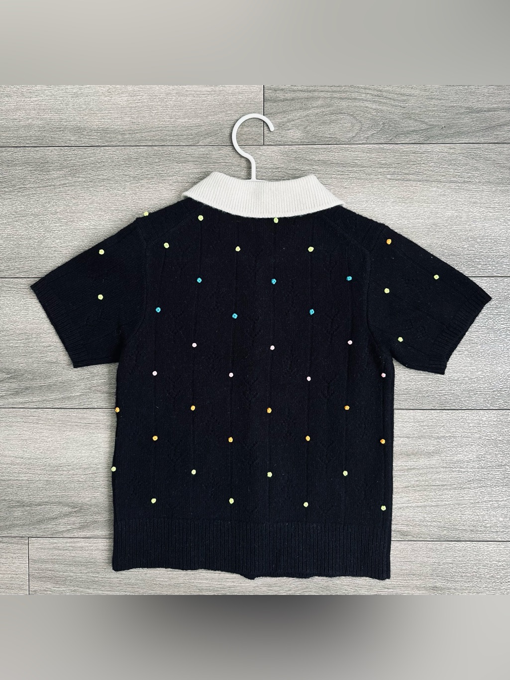 Yanyan Rosie Short Sleeve Cardigan Nwot — image 8 of 8